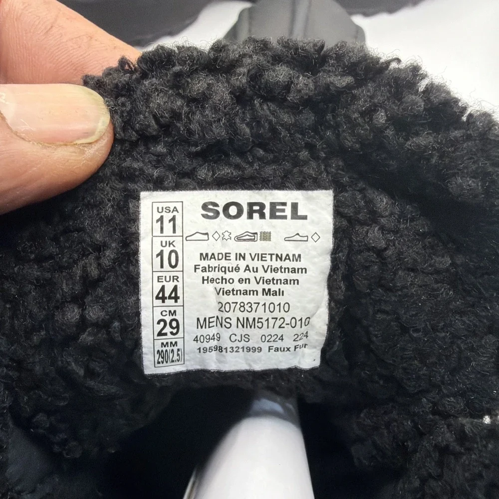 Sorel Mens Scout‎ 87 Lux WP Hiking Boots Waterproof Lace Up Size 11 New No Box
